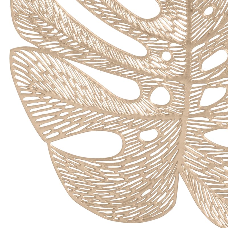 Home Details 4 Pack Leaf Shape Placemat