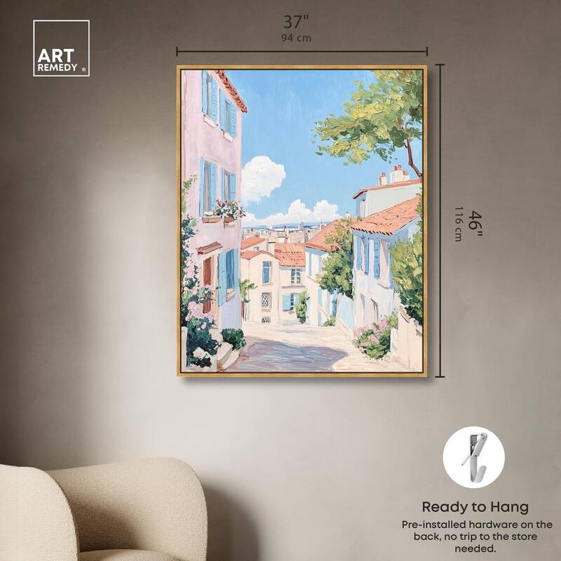 Cobblestone Dreams Canvas by Art Remedy