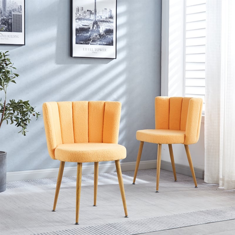 Modern Fabric Dining Chair (Set of 2)