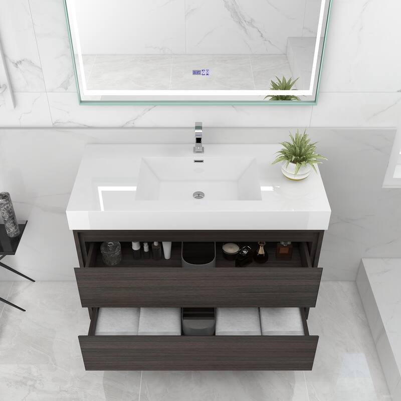 Morava 42" Floating Vanity with Single Sink - 42