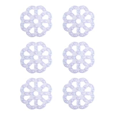 Kenney Suction Cup Bath Mat Treads, 6-Pack