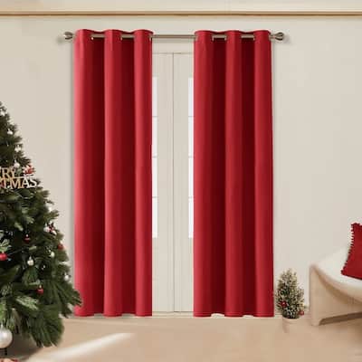 Deconovo 108 120 Length Grommet Curtain (1 Panel)