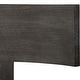 preview thumbnail 8 of 7, Uttermost Finlay Dark Walnut Accent Chair - 32.25" H x 27.5" W x 25.5" D
