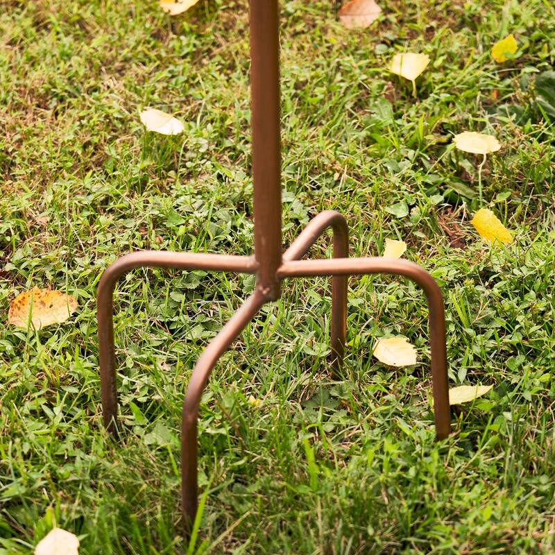 Church Design Iron Stake Birdhouse by Havenside Home