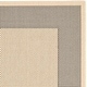preview thumbnail 100 of 133, SAFAVIEH Courtyard Sherrie Border Indoor/ Outdoor Waterproof Patio Backyard Rug