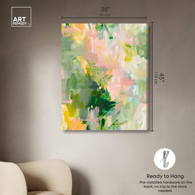 Quantum Hues II Canvas by Art Remedy, Gallery Wrapped