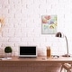 preview thumbnail 11 of 11, Stupell Saturated Watercolor Flowers Whimsical Blue Pink Green Canvas Wall Art