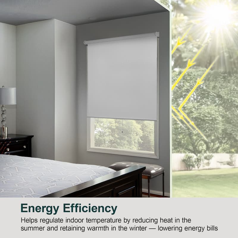 Chicology Cordless Blackout Window Roller Shade UV Protection