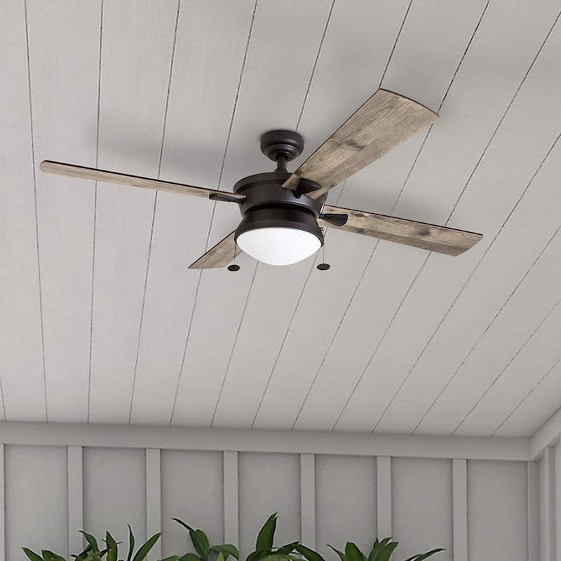 Copper Grove Ayre 52-inch Modern Matte Black Outdoor Ceiling Fan