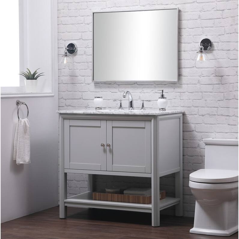 36" Single Bathroom Vanity Set