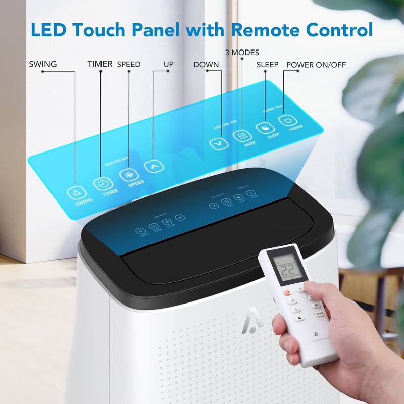 14000 Btu Portable Air Conditioner With Remote Control