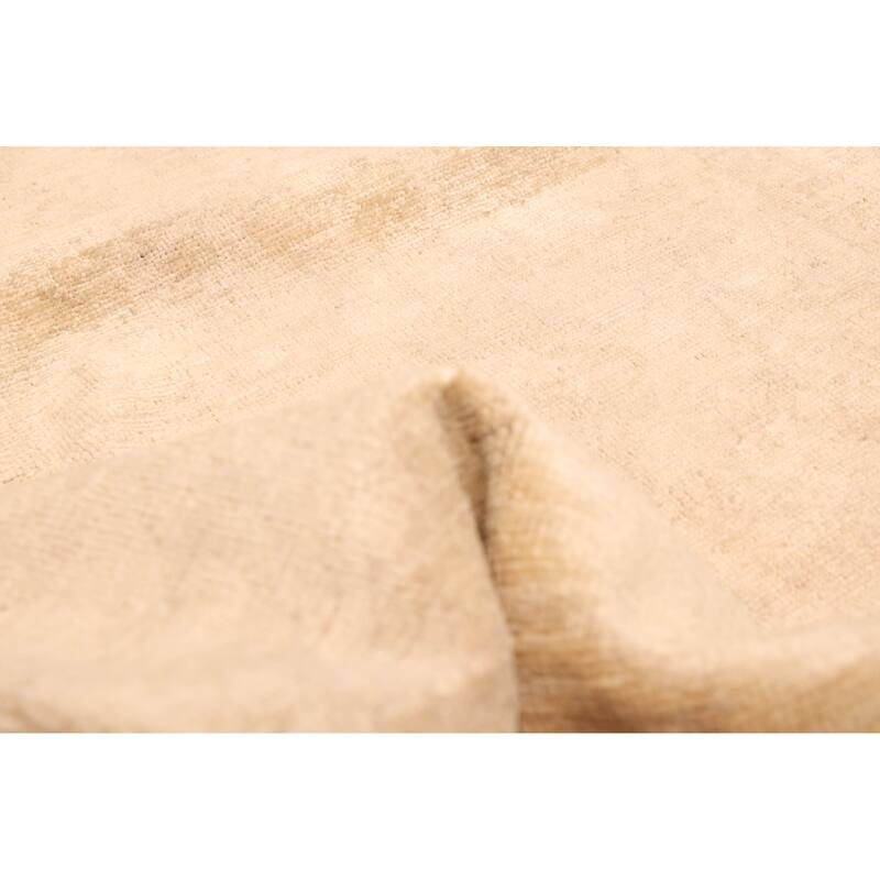 ECARPETGALLERY Hand-knotted Chobi Finest Cream Wool Rug - 2'8 x 8'1