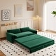 preview thumbnail 6 of 82, 66" Queen Pull Out Sofa Bed, 3-in-1 Convertible Sleeper Sofa with Side Storage