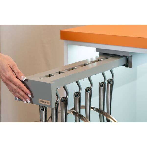 Shop Rev A Shelf Gld W22 B 7 Glideware 7 Hook Base Cabinet Pull