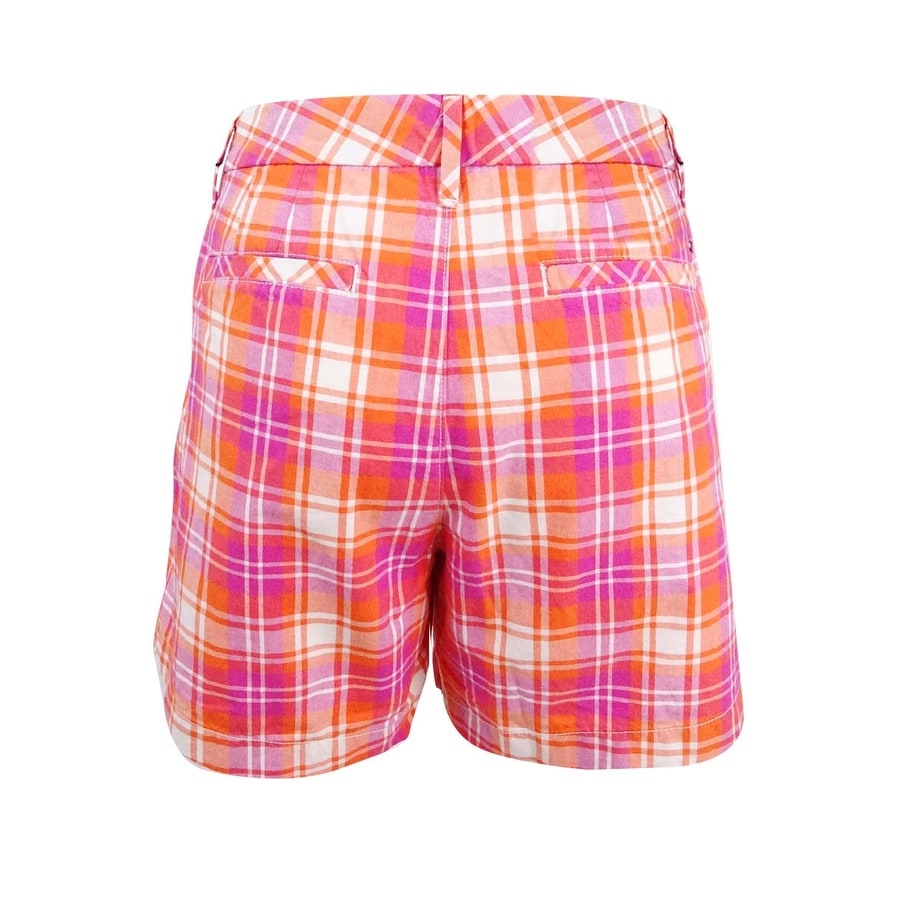 tommy hilfiger plaid shorts