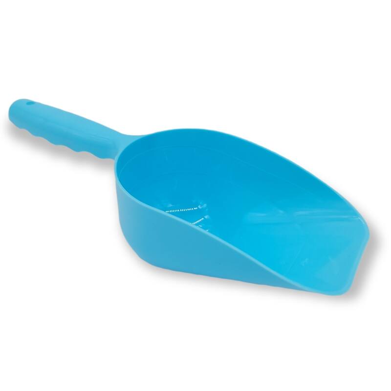 Handy Housewares Colorful BPA-Free Pet Food Scoop - Measures Up To 1 Cup - Blue - 3 Pack