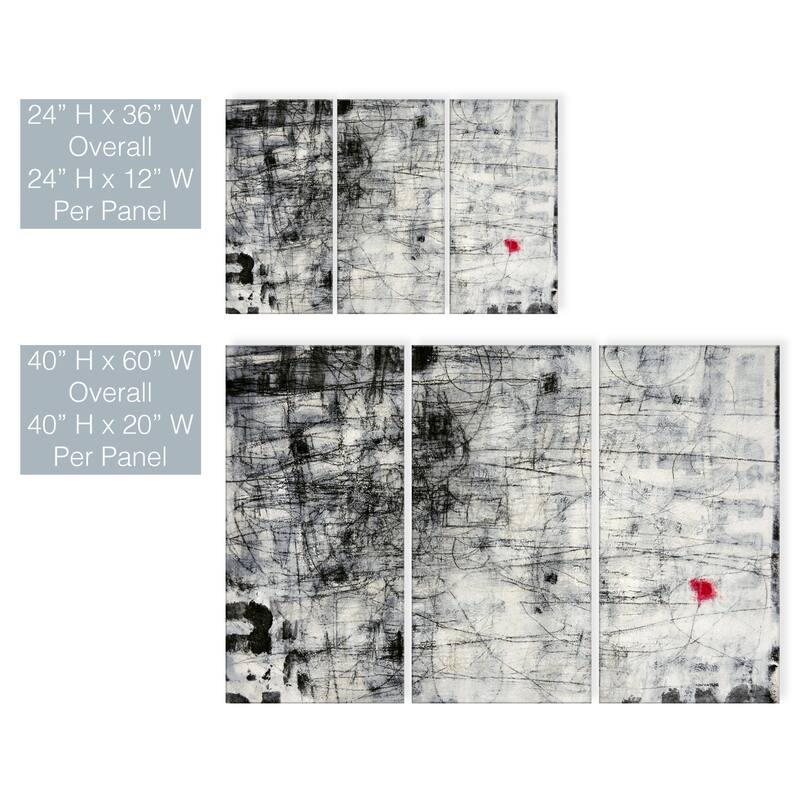 'Forgiven' 3 Pc Wrapped Canvas Wall Art Set by Norman Wyatt Jr.