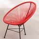 preview thumbnail 3 of 24, Vinyl Cord, Indoor and Outdoor Acapulco Chair - Set of 3