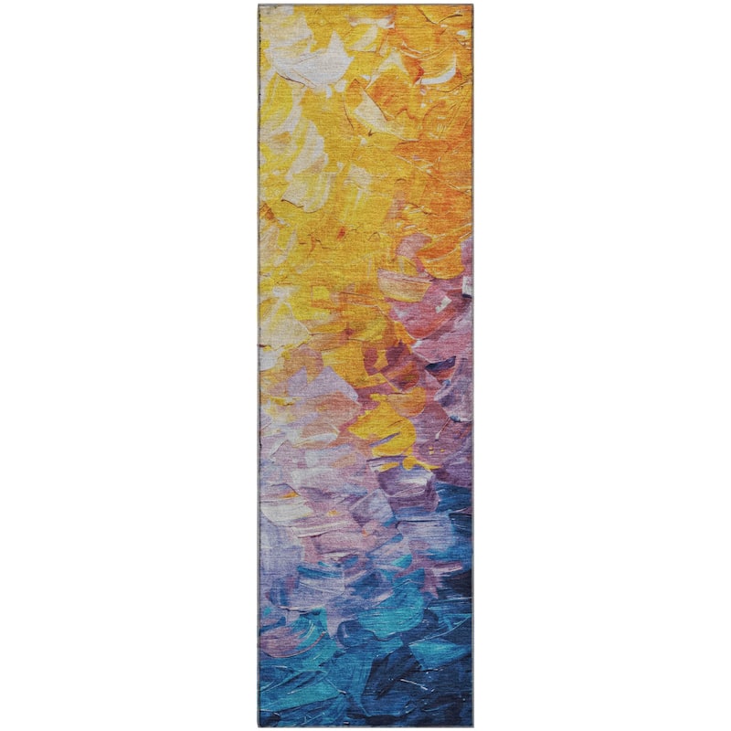 Premium Washable Super Soft Modern Current Mayfield Rug