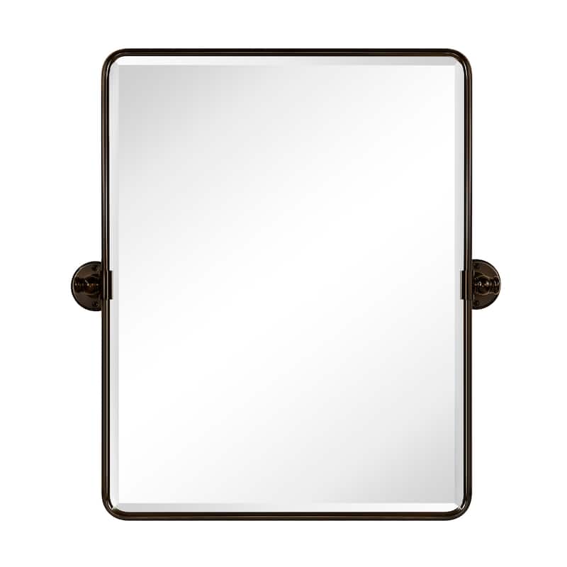 Woodvale Rectangle Metal Wall Mirrors