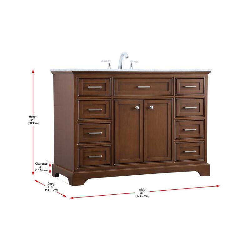 Vega 48 - 60 Inch Single Bathroom Vanity