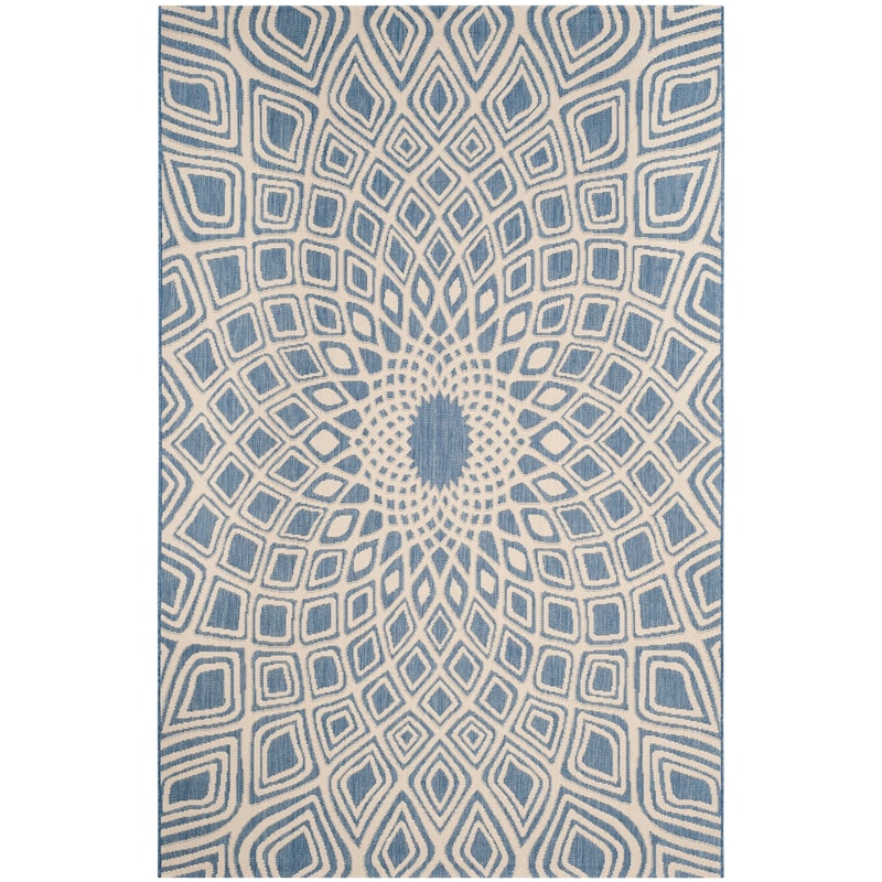 SAFAVIEH Courtyard Marylyn Indoor/ Outdoor Waterproof Patio Backyard Rug