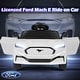 preview thumbnail 25 of 38, Gymax Licensed Ford Mach E Electric Vehicle w/Parent Control LED