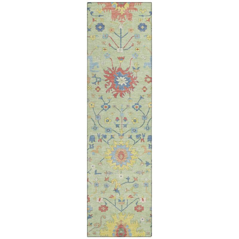 Machine Washable Indoor/ Outdoor Global Dillon Chantille Rug