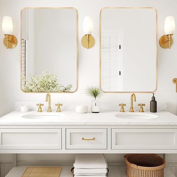 BED & BATH BEYOND ウォールミラー 　鏡　ミラー　46x56 Irregular Wall Mirror Asymmetrical Decorative Wall Mirror