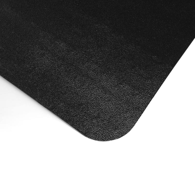 Advantagemat® Black Vinyl Rectangular Chair Mat for Carpets - 48" x 60"