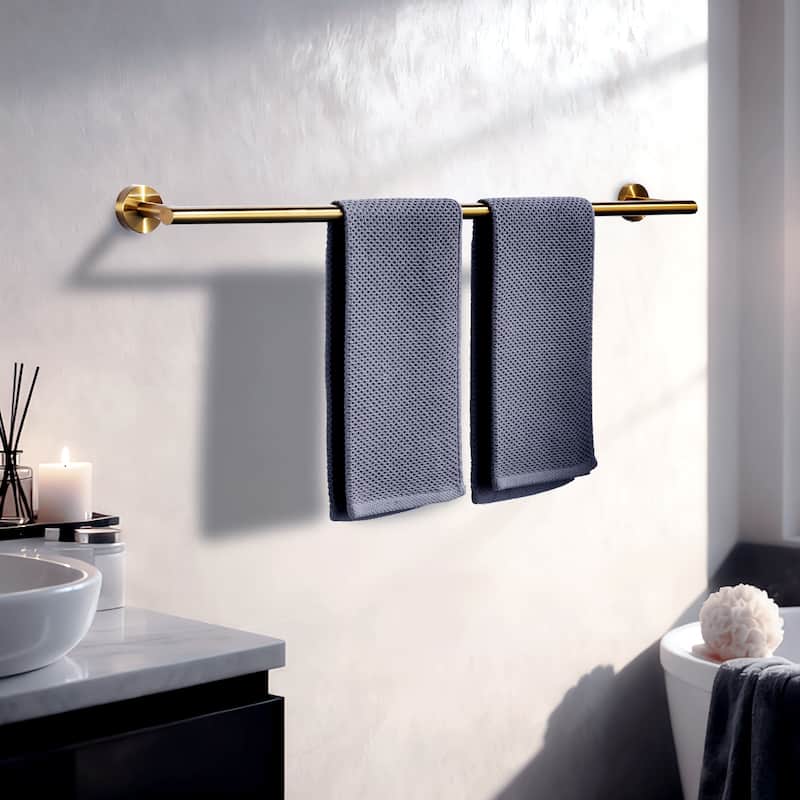 WOWOW Mutiple Length Wall Mounted Stainless Steel Towel Bar