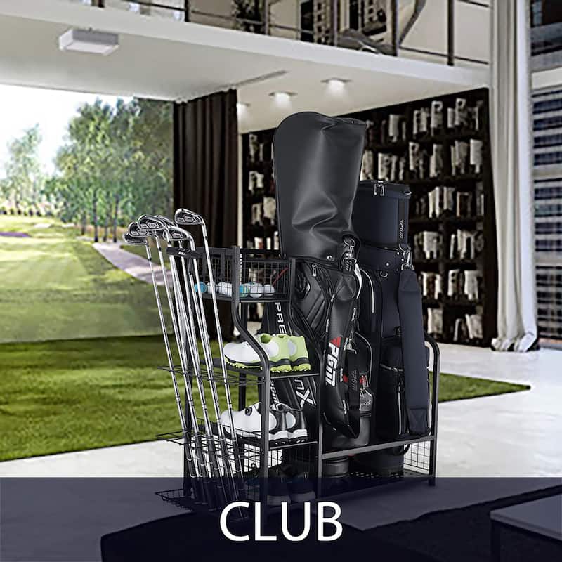 Sports Equipment Garage Organizer Sport Balls Storage Rack Organizer