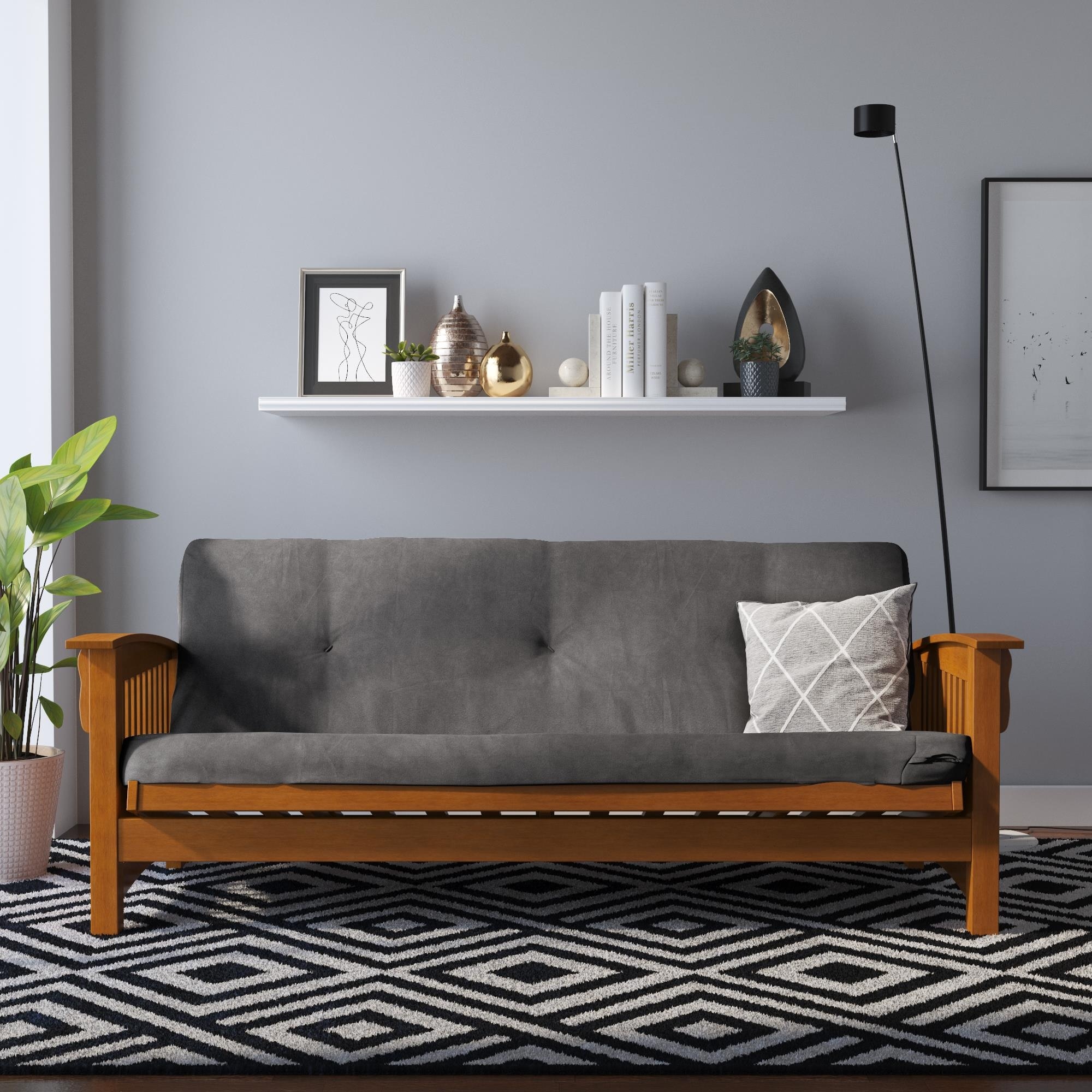 DHP Eve 6 Inch Thermobonded High Density Polyester Fill Futon