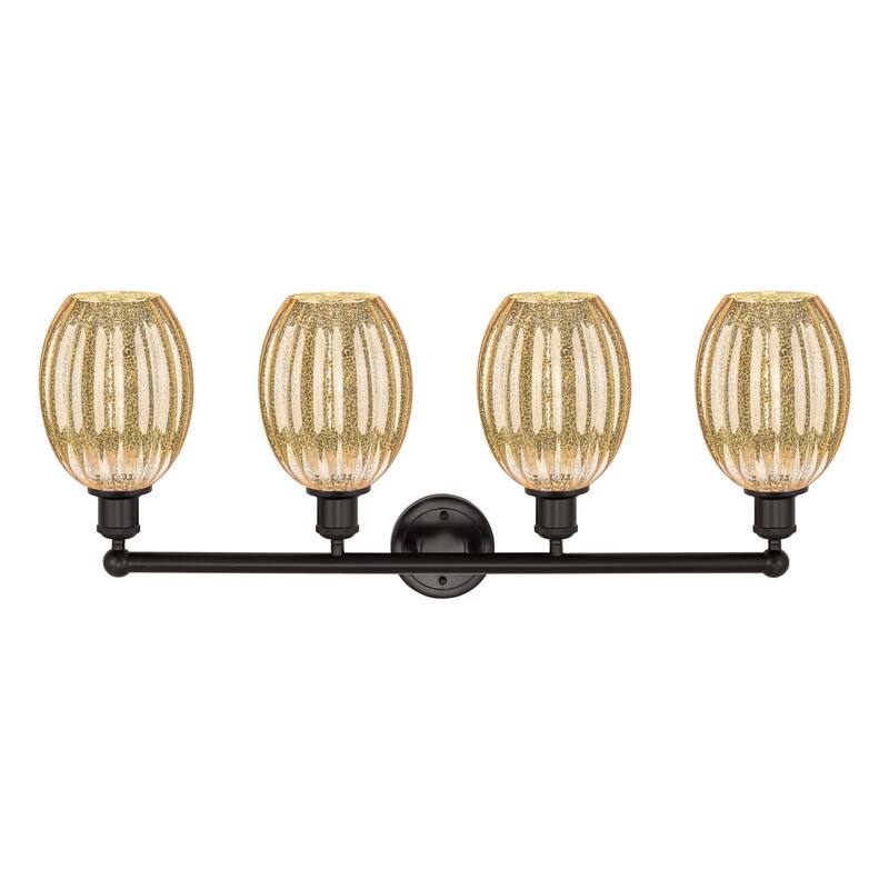 Innovations Lighting Endless Possibilities Edison - Preston - 4 Light 33" Bulb Shade Bath Vanity Light