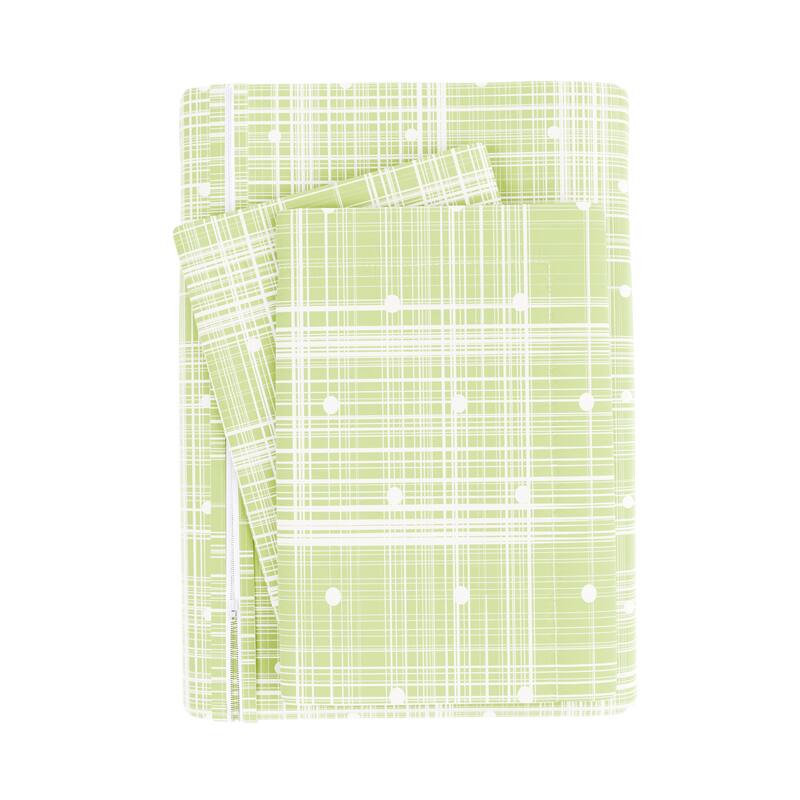 Becky Cameron Polka Dot 3-piece Patterned Duvet Cover Set