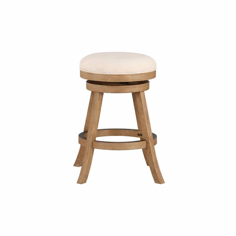 Fenton Swivel Backless Stool