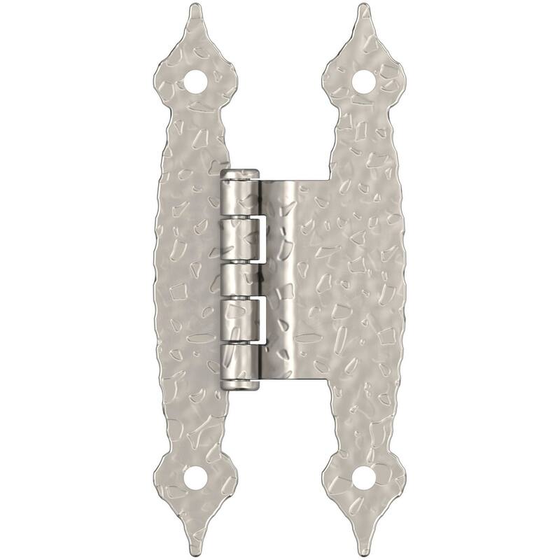 Amerock BP3406 Functional Hardware Overlay Surface Mount Cabinet Door - Satin Nickel