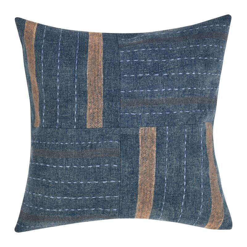Villa by Classic Home Origin Belgian Linen Blend Throw Pillow