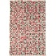 preview thumbnail 14 of 21, SAFAVIEH Handmade Soho Quarta Dots N.Z. Wool Rug 6' x 9' - Ivory/Multi - Rectangle