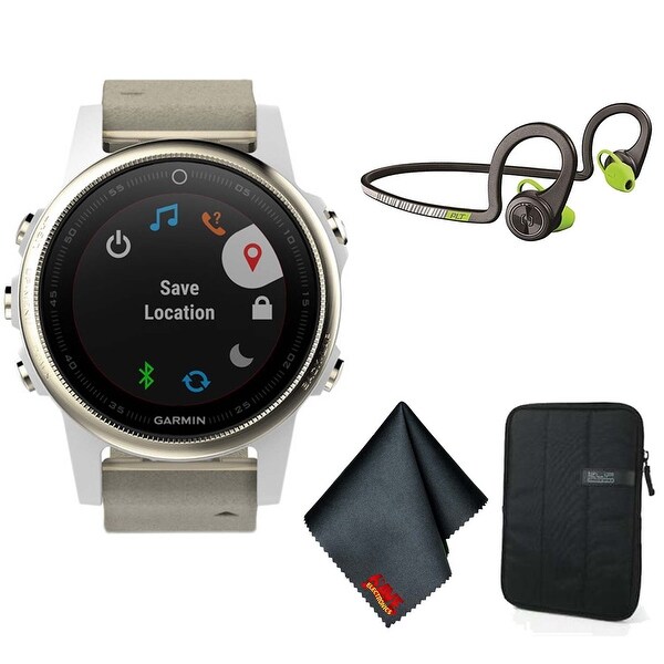 garmin grey suede band