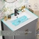 preview thumbnail 21 of 45, 24"/30"/36" Retro Bathroom Vanity W/ Drop in Sink Combo Cabinet Set