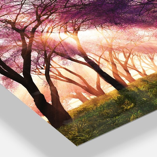 ショップレビュー ランキング Designart Metal Landscape Garden' Japan Blossoms 'Cherry アート・デザイン・音楽
