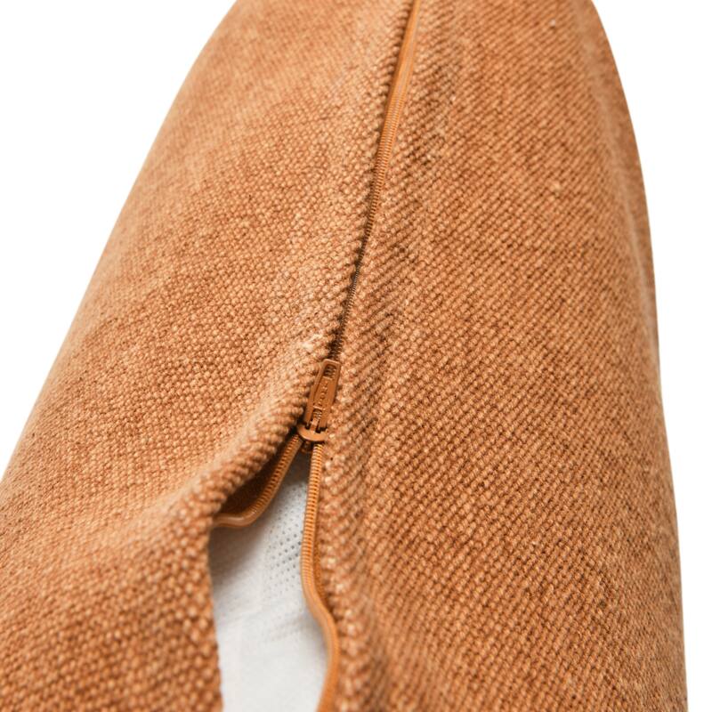 Square Canvas Pillow Cover with Tassels