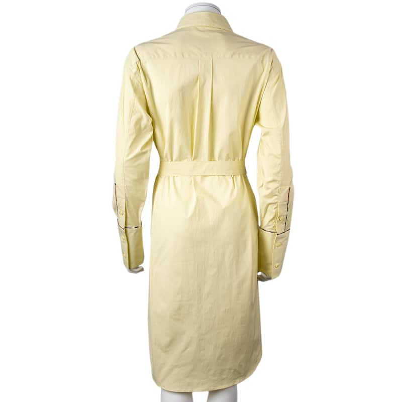 Burberry Ivery Belted Shirt Dress