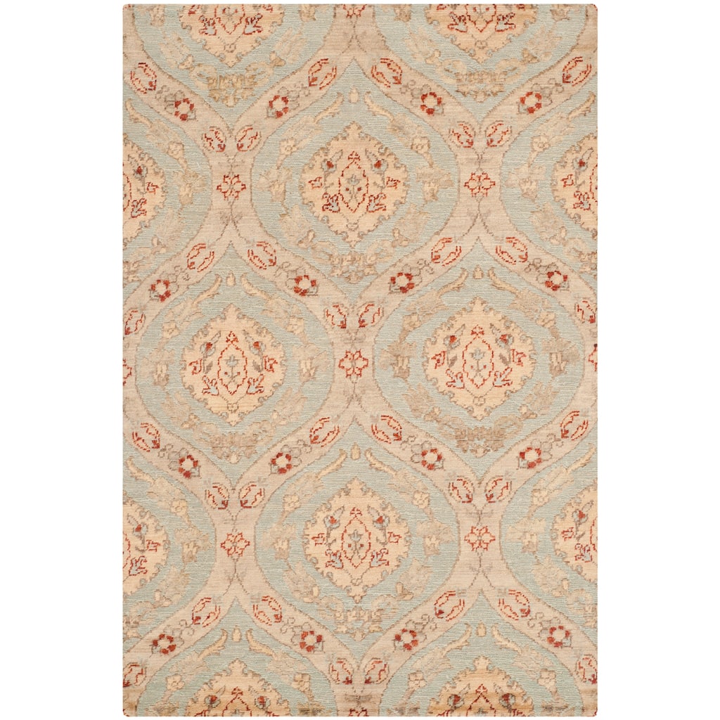 SAFAVIEH Hand-knotted Santa Fe Pilvi Modern Wool Rug