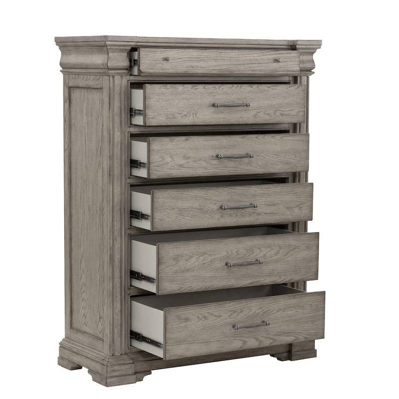 Madison Ridge 6 Drawer Chest in Heritage Taupe