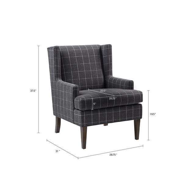 dimension image slide 1 of 2, Martha Stewart Decker Accent Armchair