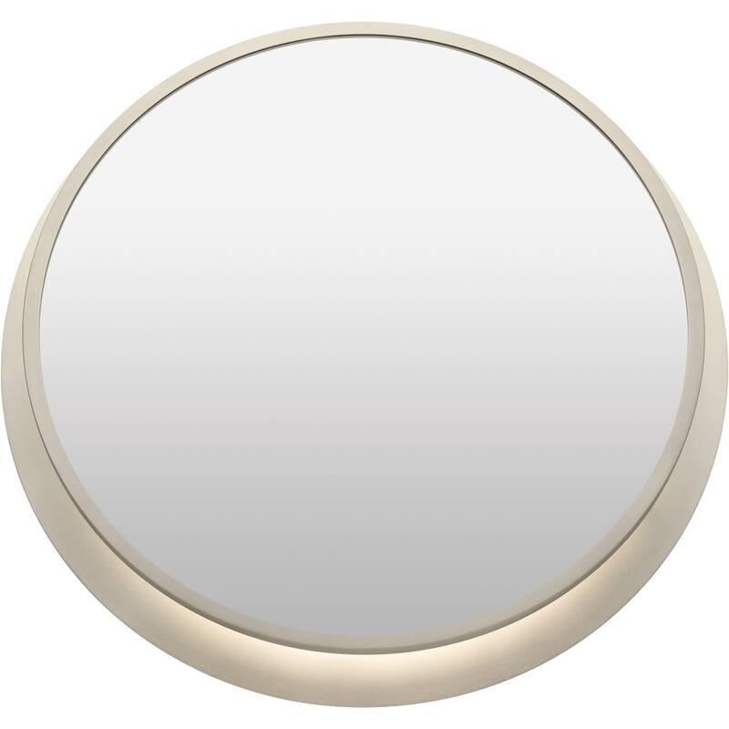 Elan Chennai 30 inch LED Vanity Mirror in Satin Nickel
