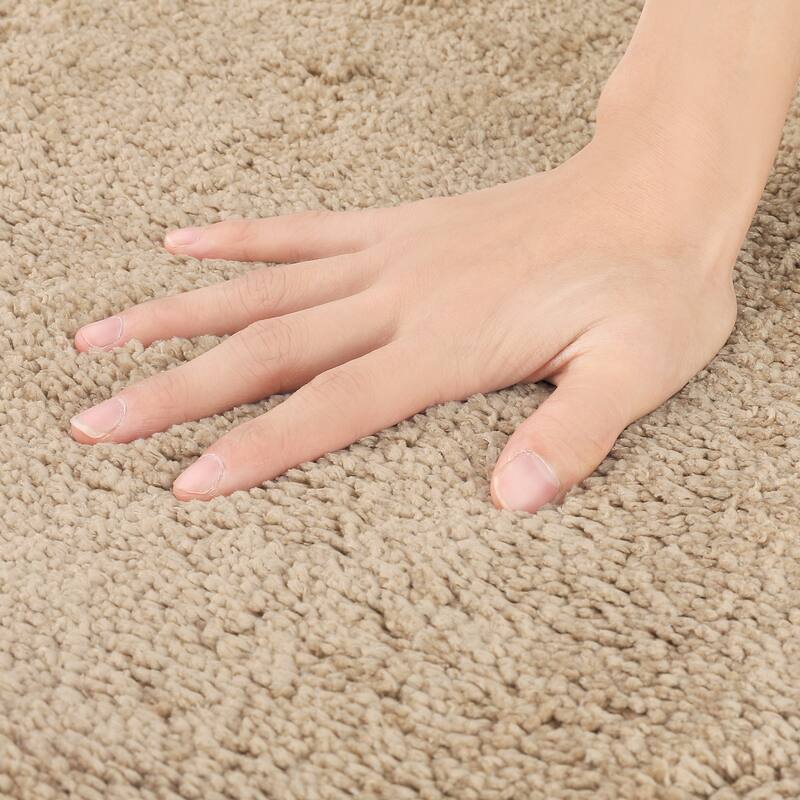 Bathroom Rugs, Soft Plush Bath Mats Non Slip Extra Bathroom Mat Quick Dry Anti Skid Shaggy Bath Rugs