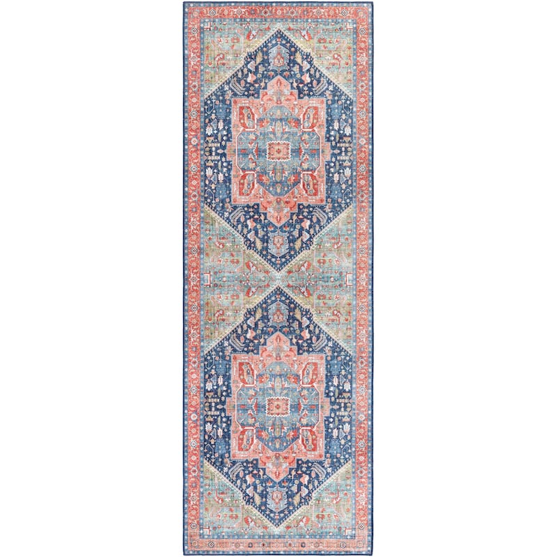 Livabliss Mitika Vintage Medallion Area Rug
